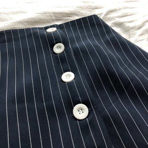 Forever 21 Pinstripe Mini Skirt